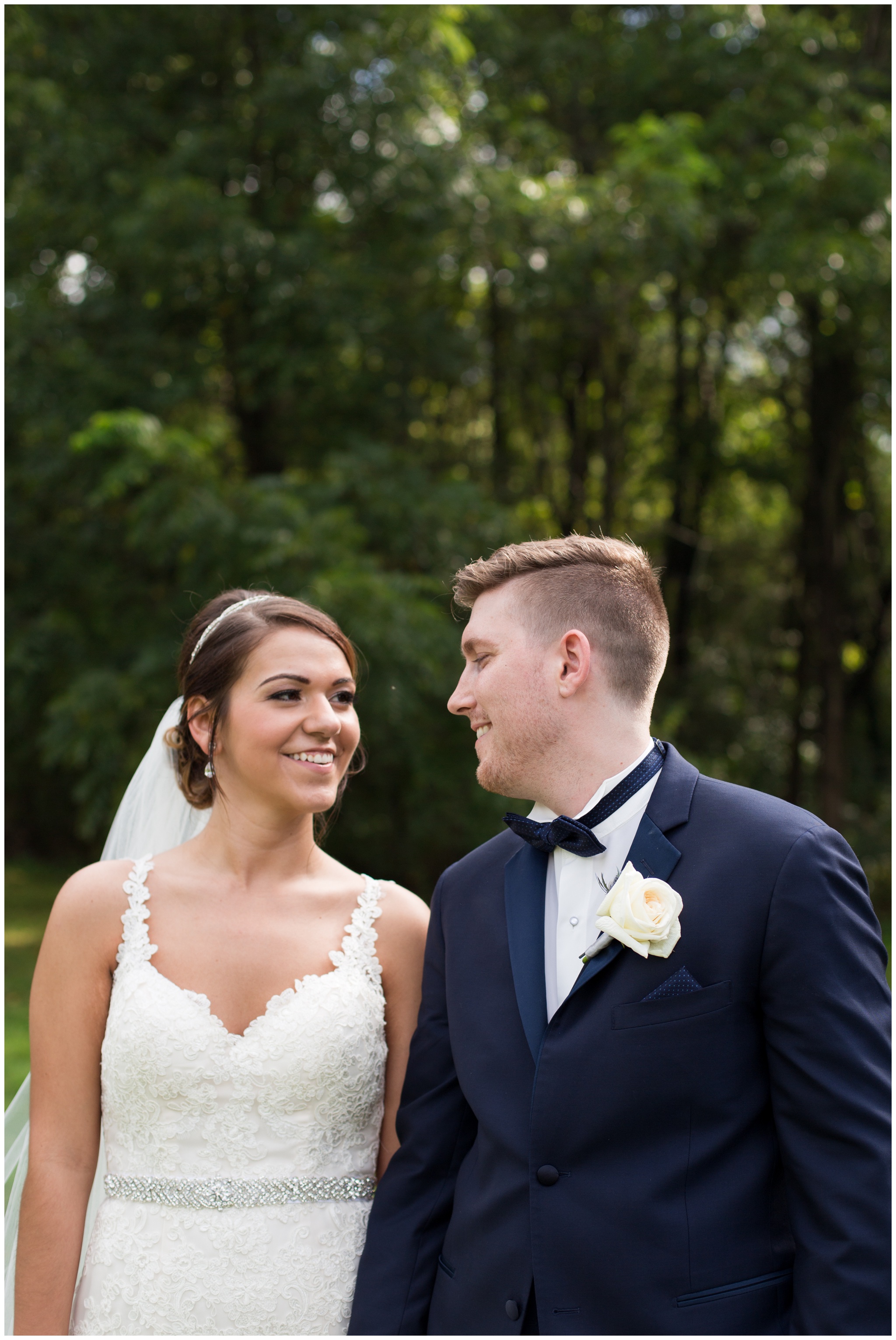 bride and groom portraits at the Lodge at River Valley Farm in Yorktown Indiana