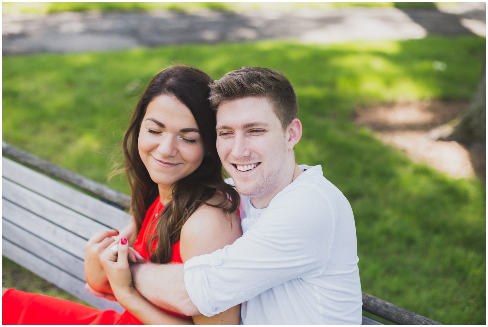 Ball State engagement session in Muncie Indiana