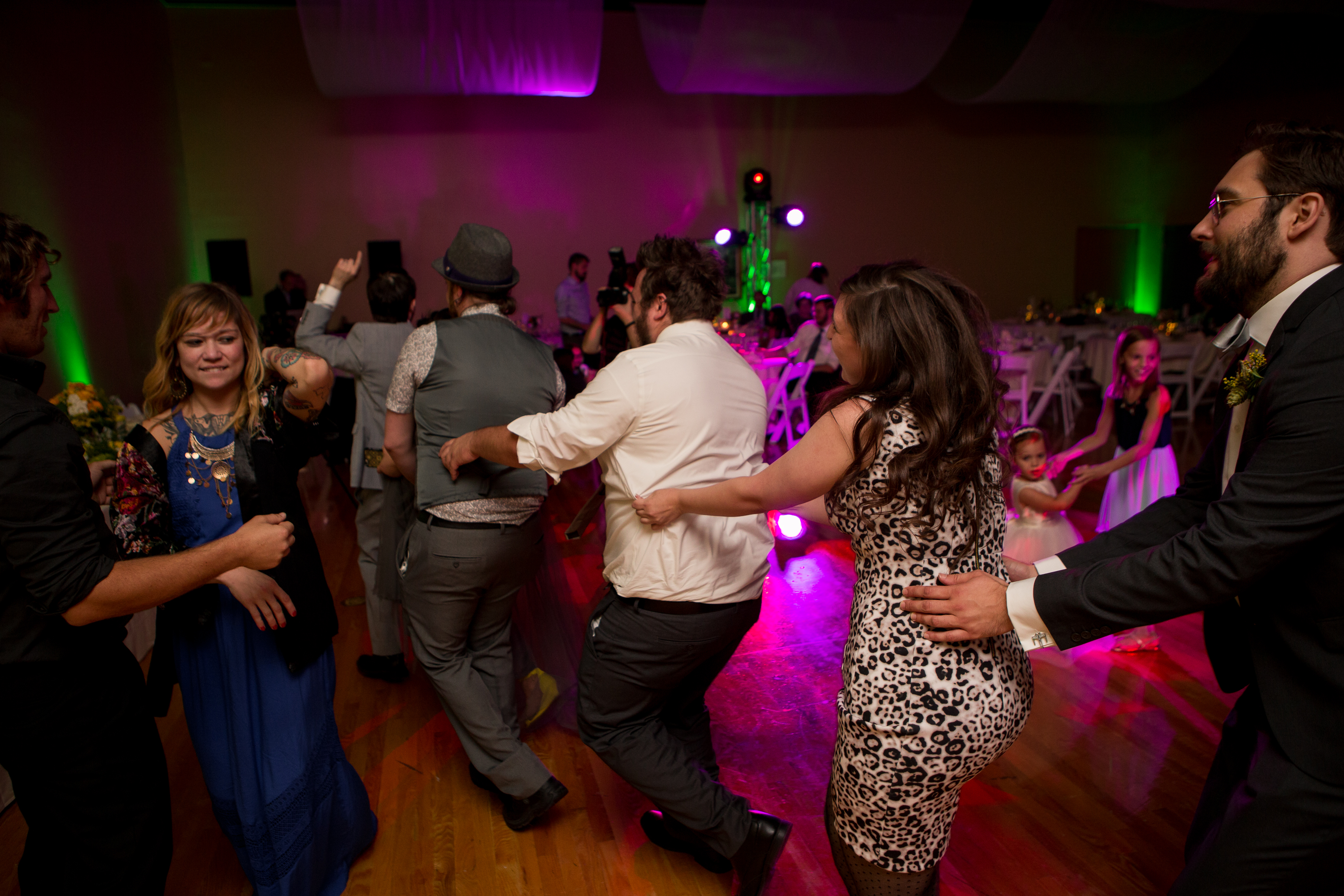 Muncie Indiana wedding photography reception dancing