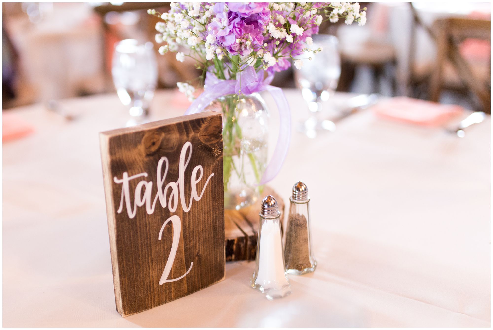 Mustard Seed Gardens wedding reception rustic table decor in Noblesville Indiana