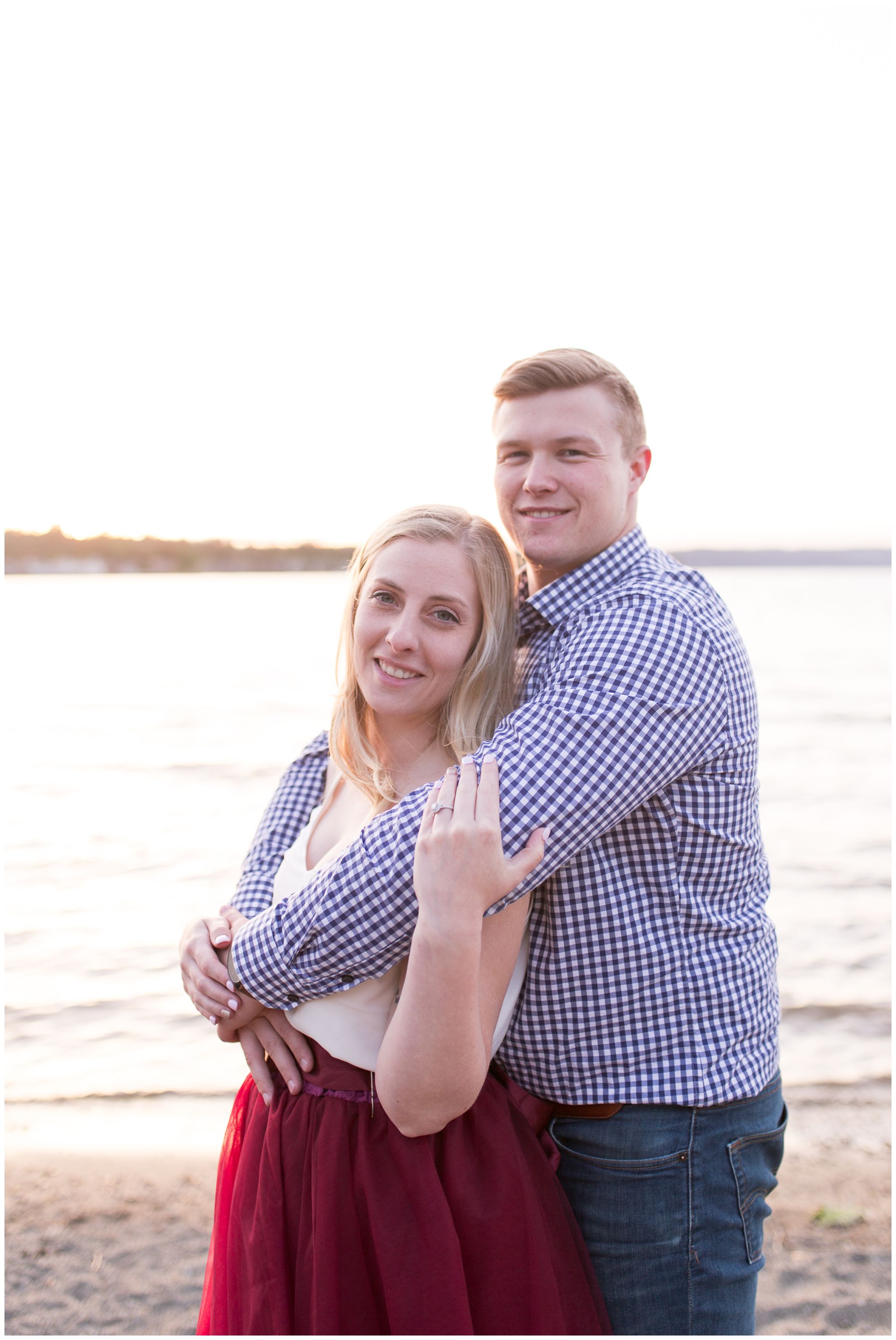 Issaquah WA engagement session at Lake Sammamish State Park // Autumn Howell Photography