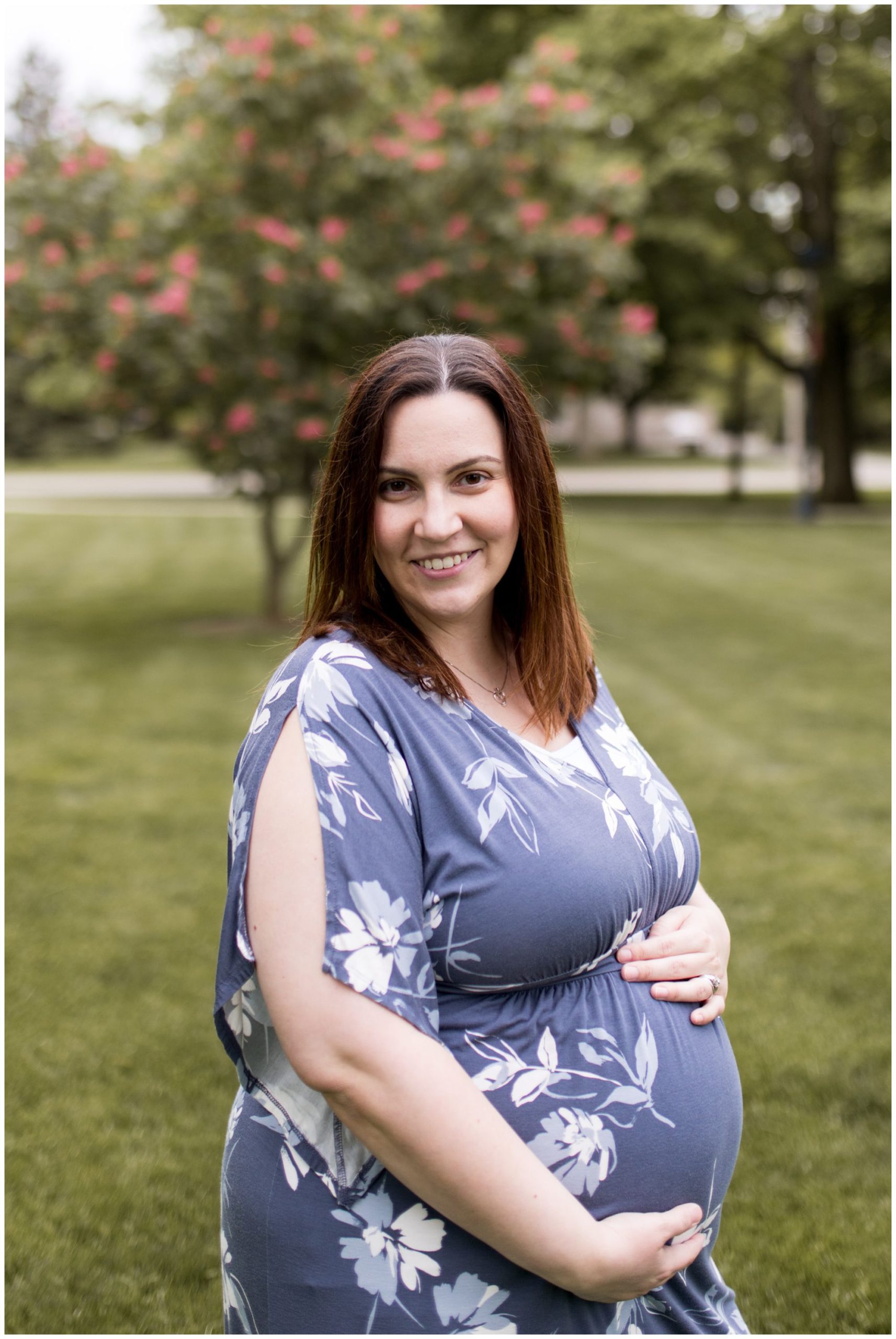 Ball State University maternity session in Muncie Indiana
