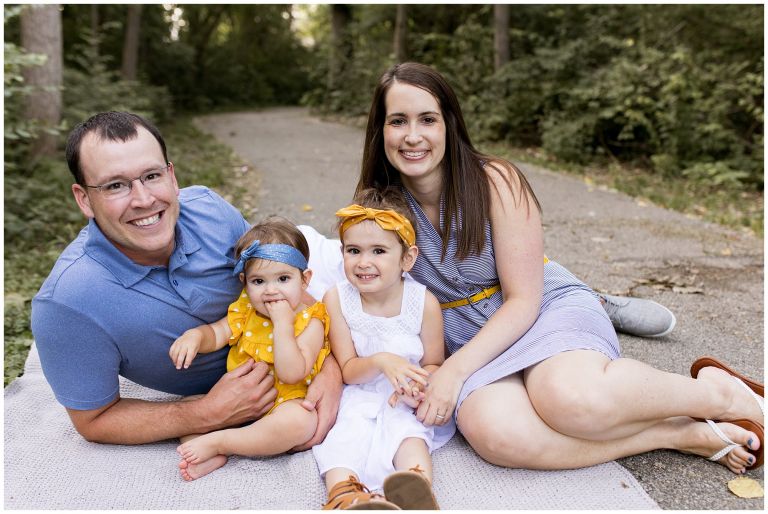 family session at Northwest Park Annex in Greenwood Indiana