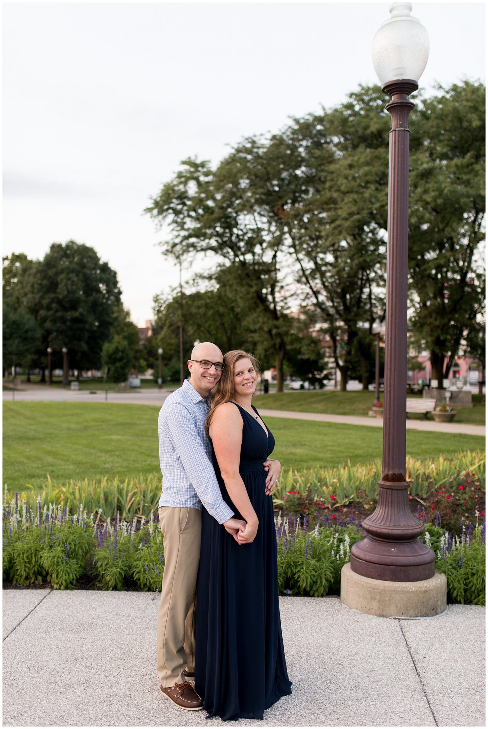 American Legion Park engagement session in Indianapolis
